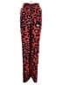 Assorted Brands 100% Polyester Animal Print Red Casual Pants Size 1X - photo 1