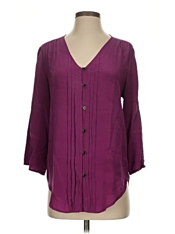 Yumi Kim 3/4 Sleeve Silk Top (view 1)