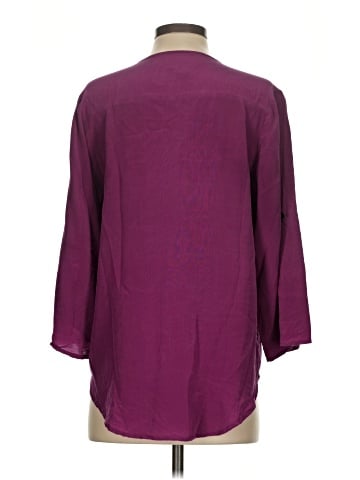 Yumi Kim 3/4 Sleeve Silk Top (view 2)