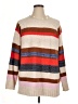 Caslon Stripes Tan Pullover Sweater Size XL - photo 1