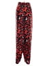Assorted Brands 100% Polyester Animal Print Red Casual Pants Size 1X - photo 2