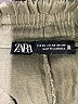 Zara Solid Green Khaki Shorts Size XS - photo 3