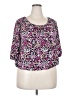 MICHAEL Michael Kors Pink 3/4 Sleeve Blouse Size 2X - photo 1