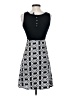 Bebe Argyle Black Casual Dress Size S - photo 2