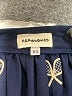 Pepaloves Hearts Blue Casual Skirt Size XS - photo 4
