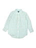 Gap Kids Checkered-gingham Teal Long Sleeve Button-Down Shirt Size XS (kids) - photo 1