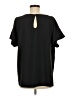 Soft Surroundings Black Short Sleeve Blouse Size S - photo 2