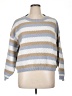Shein Curve 100% Polyester Stripes Blue Pullover Sweater Size 16 Plus (2) - photo 1