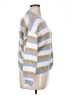 Shein Curve 100% Polyester Stripes Blue Pullover Sweater Size 16 Plus (2) - photo 4