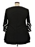 Unbranded Black 3/4 Sleeve Top Size 3X - photo 2