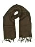 Harrods 100% Wool Brown Scarf One size - photo 1