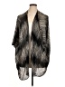 Just Jamie 100% Polyester Black Kimono Size 1X (estimated) - photo 1