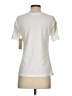 Assorted Brands 100% Cotton Ivory Short Sleeve Top Size XS - photo 2