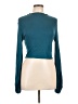 Fashion Nova Teal Long Sleeve Top Size XL - photo 1
