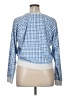 Champion Checkered-gingham Blue Pullover Sweater Size XL - photo 2