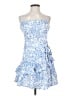 Shein Blue Cocktail Dress Size 4 - photo 1