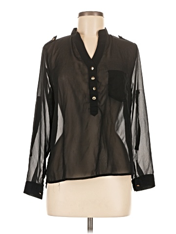 FancyQube Long Sleeve Blouse (view 1)