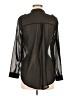 FancyQube 100% Polyester Black Long Sleeve Blouse Size M - photo 2