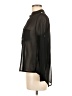 FancyQube 100% Polyester Black Long Sleeve Blouse Size M - photo 5