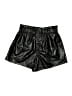 Shein Metallic Black Shorts Size M - photo 1