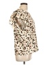 Shein Ivory Short Sleeve Blouse Size 12 - photo 4