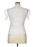 Assorted Brands White Short Sleeve Top Size XL - photo 2