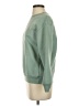 Shein 100% Polyester Solid Green Sweatshirt Size XS - photo 5