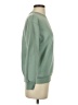 Shein 100% Polyester Solid Green Sweatshirt Size XS - photo 4