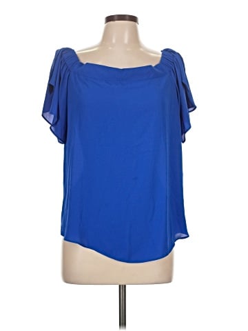 Q&A Short Sleeve Blouse (view 1)