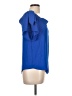 Q&A 100% Polyester Blue Short Sleeve Blouse Size L - photo 4