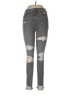 American Eagle Outfitters Hearts Gray Jeans Size 6 - photo 1