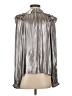 Current Air Metallic Silver Sleeveless Blouse Size XS - photo 2