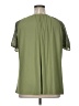 Assorted Brands Green Short Sleeve Blouse Size 1X - photo 2
