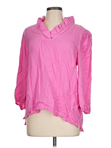 Crown & Ivy 3/4 Sleeve T-Shirt (view 1)