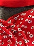 Unbranded Floral Red Swimsuit Top Size M - photo 3