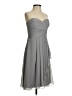 David's Bridal 100% Polyester Gray Cocktail Dress Size 0 - photo 1
