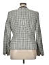 Black Label by Evan Picone 100% Polyester Houndstooth Ivory Jacket Size 14 - photo 2
