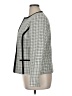 Black Label by Evan Picone 100% Polyester Houndstooth Ivory Jacket Size 14 - photo 5