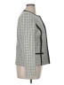 Black Label by Evan Picone 100% Polyester Houndstooth Ivory Jacket Size 14 - photo 4