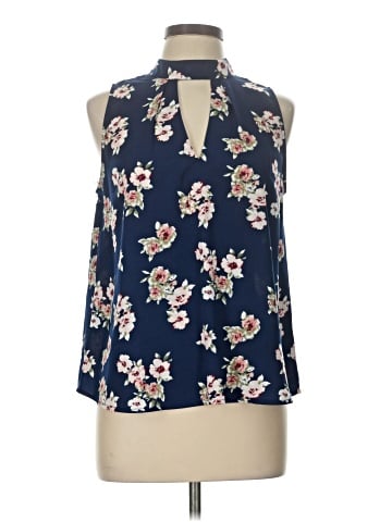 Blu Pepper Sleeveless Blouse (view 1)