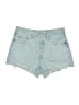 Levi's 100% Cotton Blue Denim Shorts Size 28 waist - photo 1