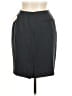 Morgan Taylor Studio 100% Wool Black Gray Wool Skirt Size 8 - photo 2