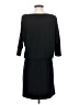 Unbranded Solid Black Casual Dress Size S - photo 2
