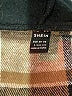Shein Plaid Brown Coat Size L - photo 6