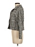 Aura 100% Polyester Houndstooth Ivory Jacket Size M - photo 5