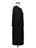 Unbranded Solid Black Casual Dress Size S - photo 4