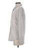 Thread & Supply Stripes Gray Long Sleeve Blouse Size S - photo 5