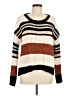 Olivaceous 100% Polyester Stripes Brown Pullover Sweater Size M - photo 1