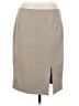 T Tahari Solid Tan Casual Skirt Size 8 - photo 1