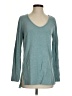 Lou & Grey Teal Long Sleeve Top Size XS - photo 1